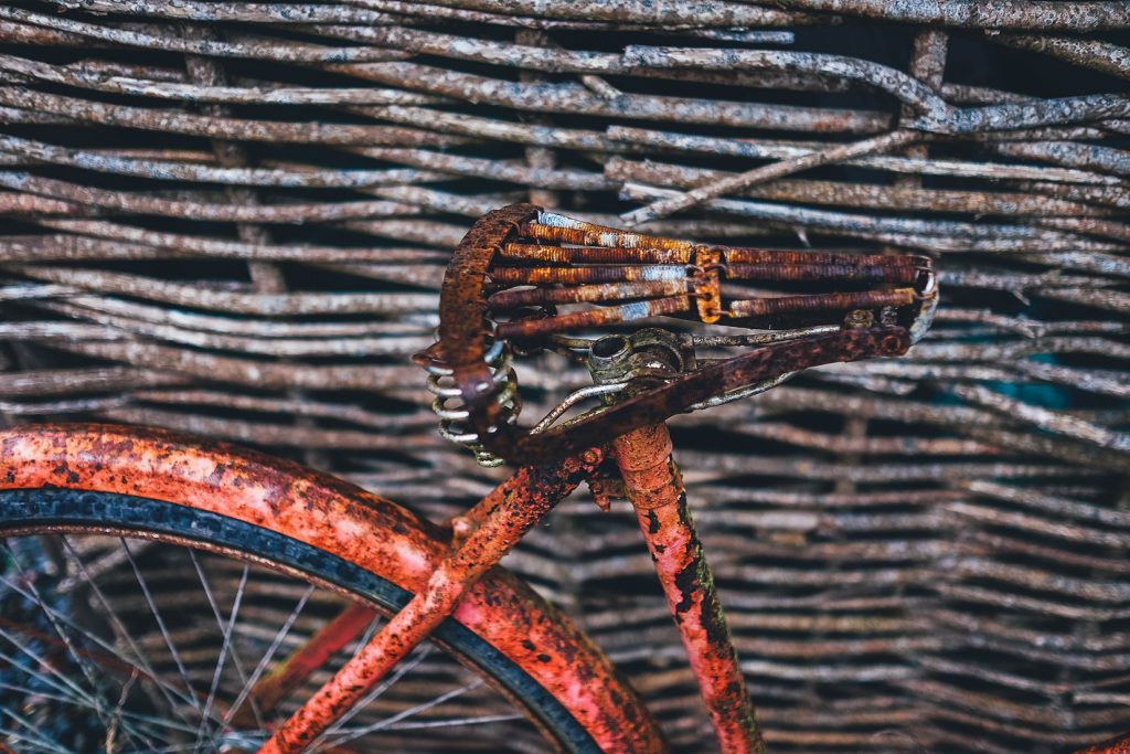 old bicycle restoration