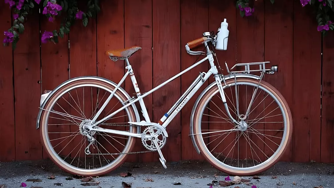 vintage retro style bicycles