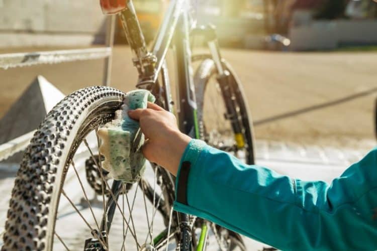 bike cleaning at home