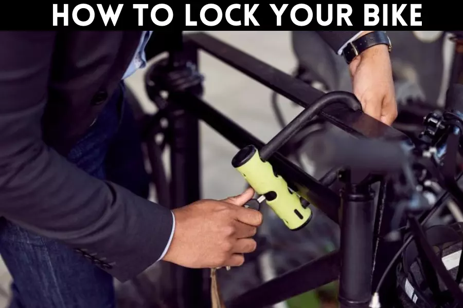 how to lock you bikes
