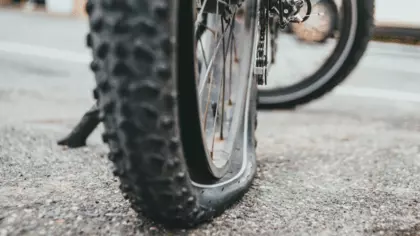 bike tire flat no puncture