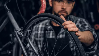 solid bike tire
