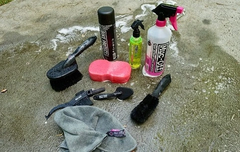 how to clean bike