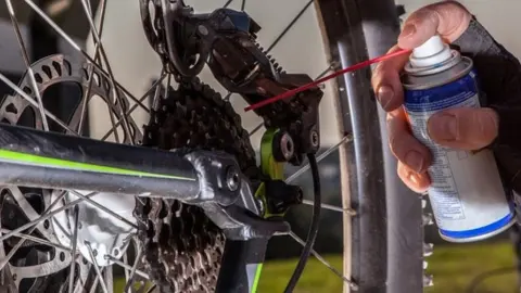 use degreaser on the drivetrain