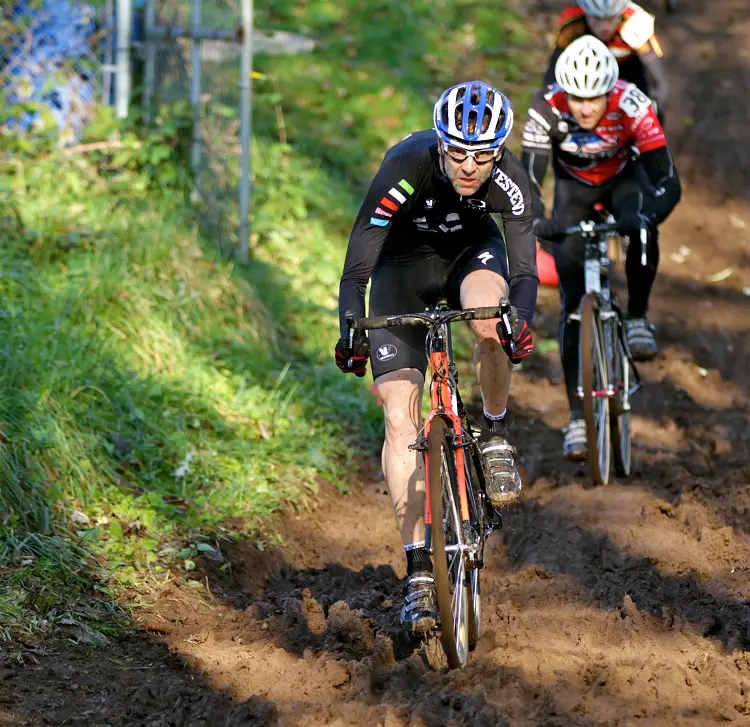 Cyclocross Racing in the Mud