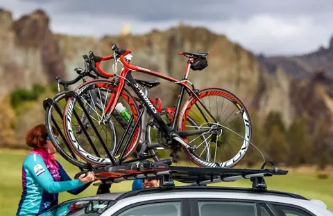 Mounting Bikes On Rack