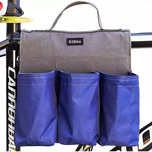 GenericABCDEFG Fruzelg Retebuy Bicycle Drink Carrier for Delivery - Bicycle Beer Holder - 6 Pack Water Bottle Tote - Beer, Wine, Water Bottles - No Tools Needed - Well Built Bicycle Beer Carrier